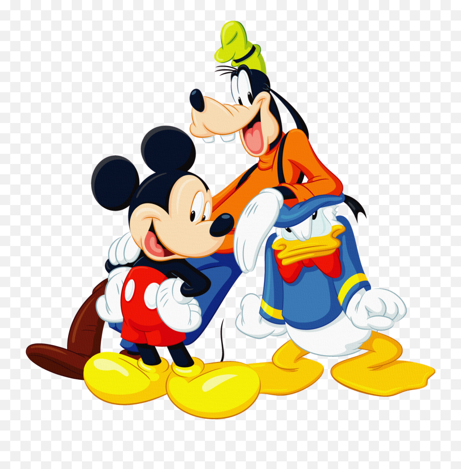Clip Art Of Mickey Mouse Donald Duck And Goofy Free Image - Sonic Monsters Inc Png,Goofy Png