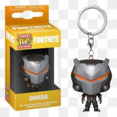 Fortnite - Omega Pocket Pop Vinyl Keychain Funko png