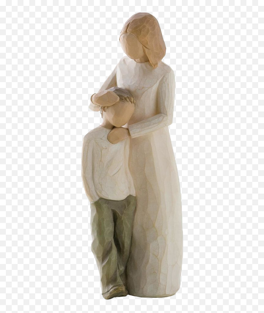 Mother And Son Figurine - Willow Tree Figurines Mother And Son Png,Willow Tree Png