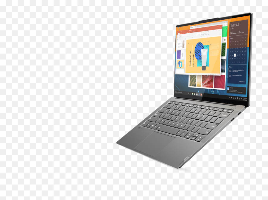Download Hd Yoga S940 Ultra - Slim Laptop Lenovo Yoga Ces Lenovo S940 Png,Lenovo Png