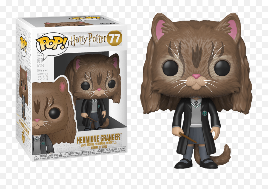 Harry Potter - Hermione Granger As Cat Pop Vinyl Figure Funkos Harry Potter Hermione Png,Hermione Granger Png