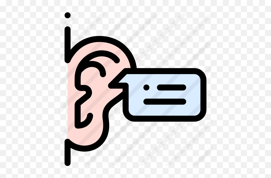 Listening - Clip Art Png,Listening Png