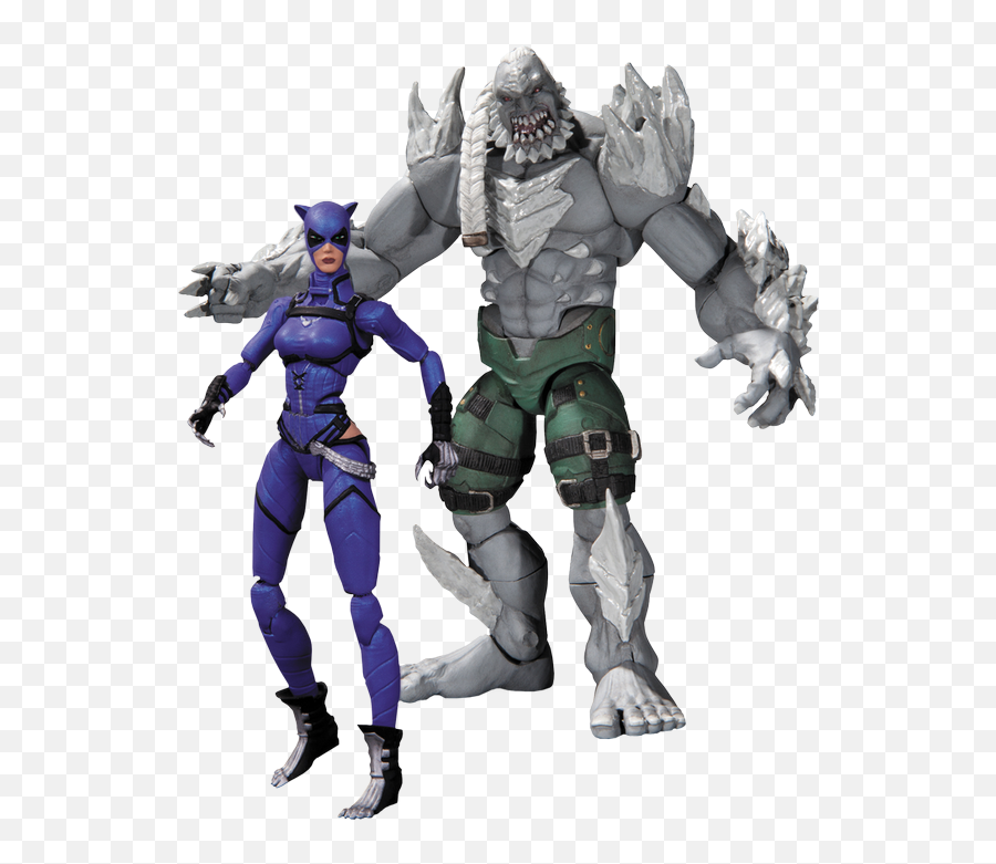 Details About Injustice - Catwoman Vs Doomsday Action Figure 2packdccjun130316 Injustice Doomsday Action Figure Png,Doomsday Png