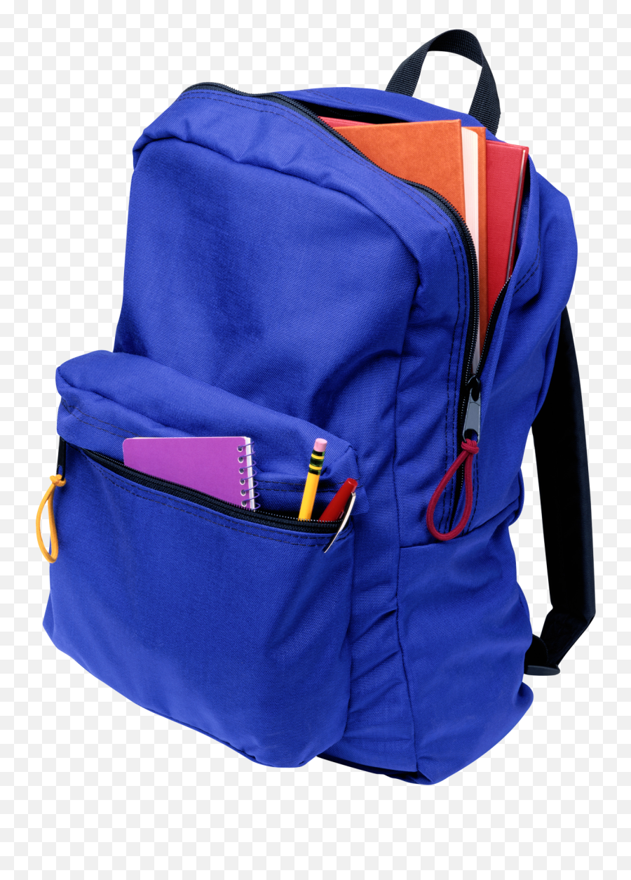 Free Png Backpack - Konfest School Bag With Books,Backpack Transparent Background