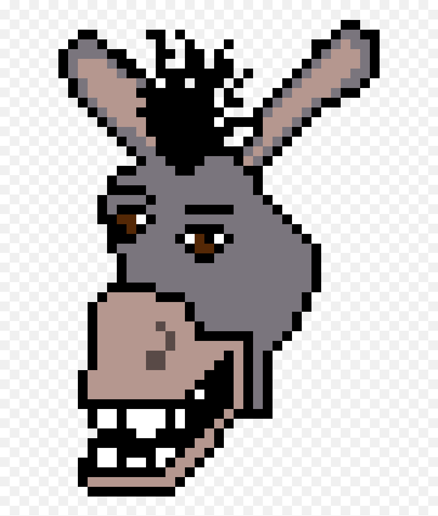 Download Donkey - Pixel Art Donkey Png Image With No Shrek Donkey Pixel Art,Donkey Png