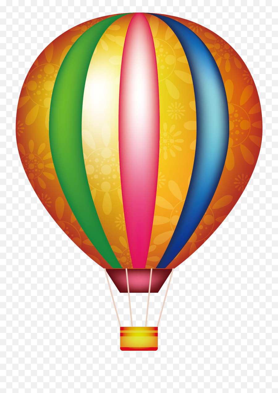Vector Hot Air Balloon Png Download - Hot Air Balloon Clipart Png,Hot Air Balloon Png