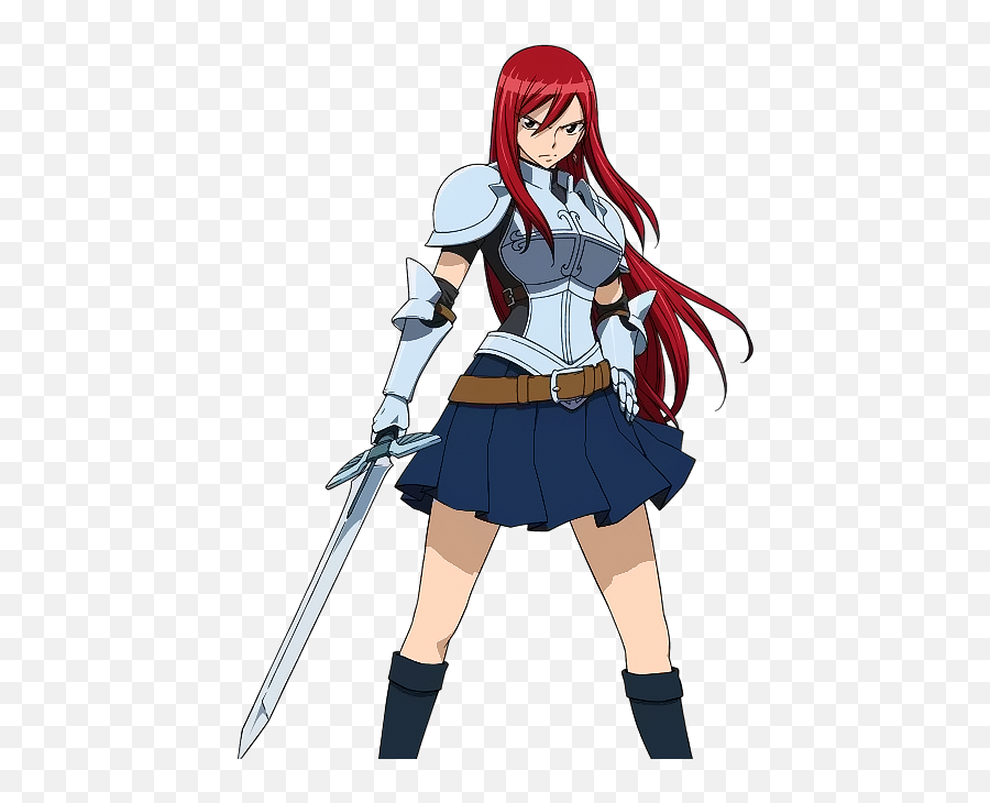 Pin By Cameron Reinhardt - Fairy Tail Stickers Erza Png,Erza Scarlet Png