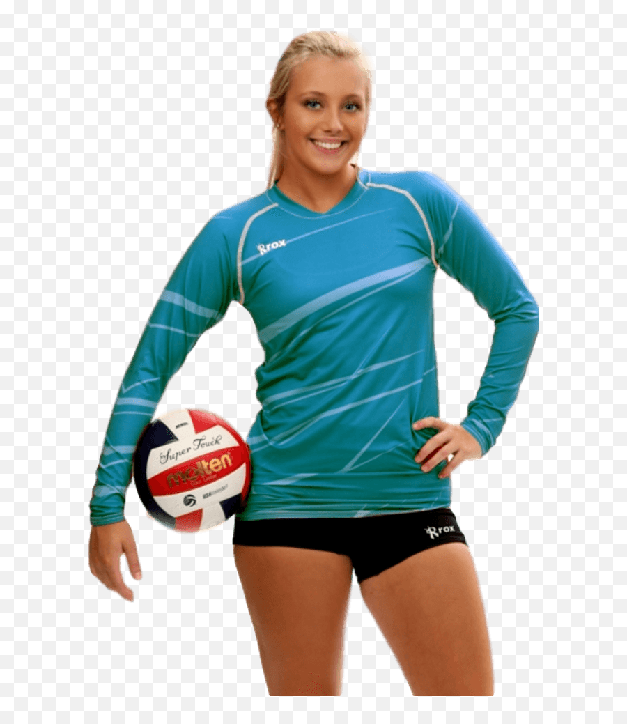 Monochrome Teal Volleyball Jersey 1111 - Black Volleyball Jerseys Png,Volleyball Player Png