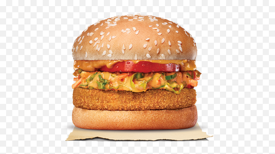 Burger King Transparent Images - Veg Surprise Burger Burger King Png,Burger King Png