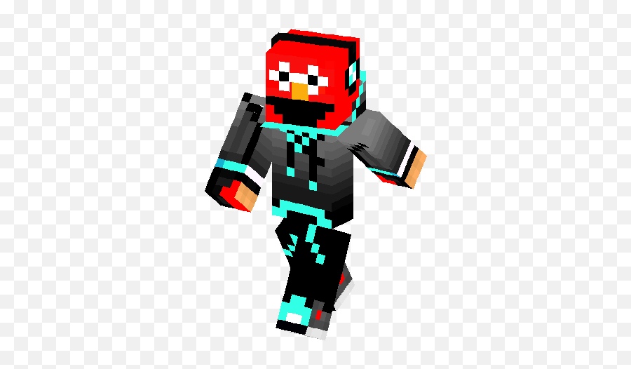 Elmo Cool Editado Skin Minecraft Skins - Minecraft Png,Elmo Png