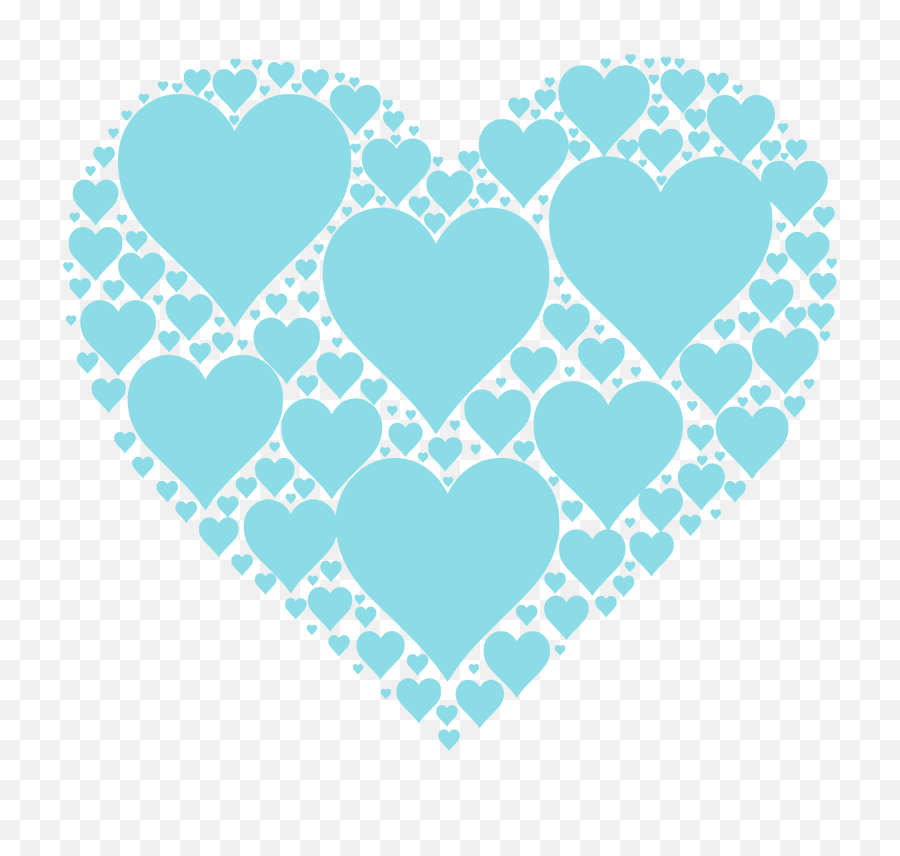 Png Clipart - Royalty Free Svg Png Blue Valentines Day Hearts,Valentine Png