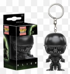 Alien - Xenomorph Pocket Pop Vinyl Keychain Retrospace Funko Keychain Alien Png,Xenomorph Png