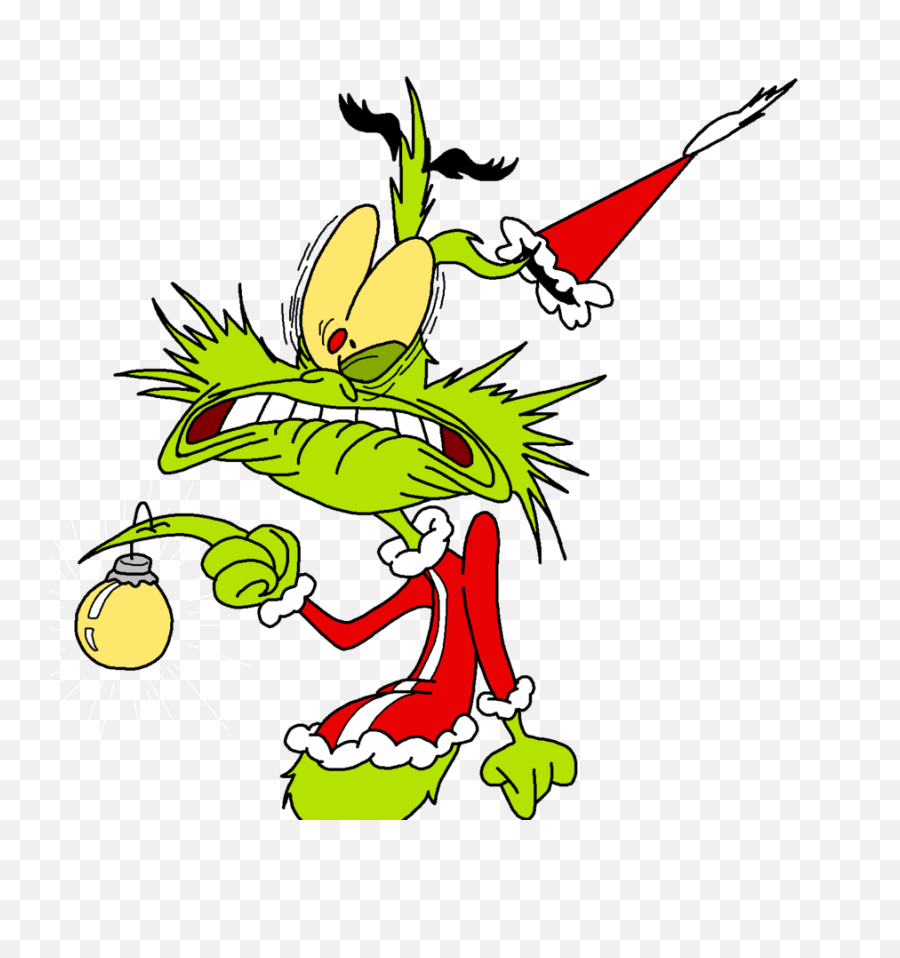 Grinch Png Clipart - Grinch Cartoon Png,Grinch Png
