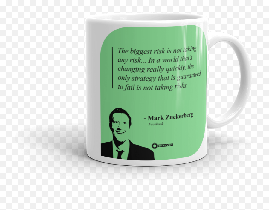 Mark Zuckerberg Guaranteed Failure Is Not Taking Risk - Magic Mug Png,Mark Zuckerberg Png