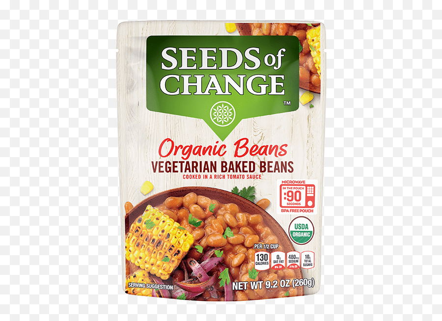 Seeds Of Change Organic Vegetarian Baked Beans - Seeds Of Change Beans Png,Beans Transparent