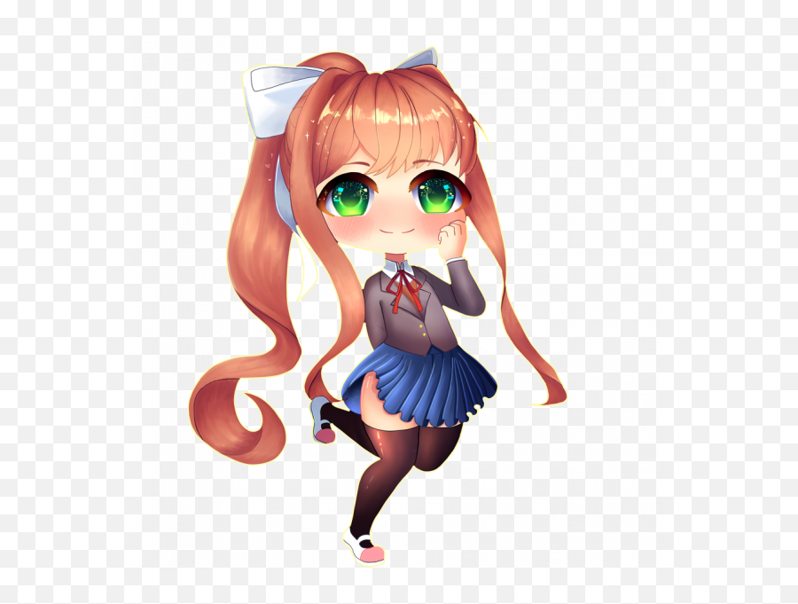 Doki Literature Club Monika Png Transparent Images - Sayori Doki Doki,Doki Doki Literature Club Png