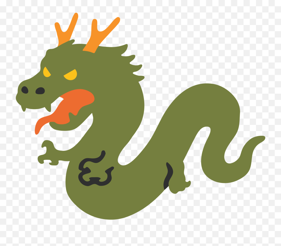 Download Snake - Dragon Emoji Png,Snake Emoji Png