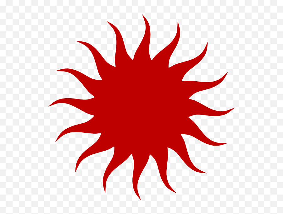 Red Sun Clip Art - Vector Clip Art Online Sun Apollo Greek God Symbol Png,Sun Transparent Clipart