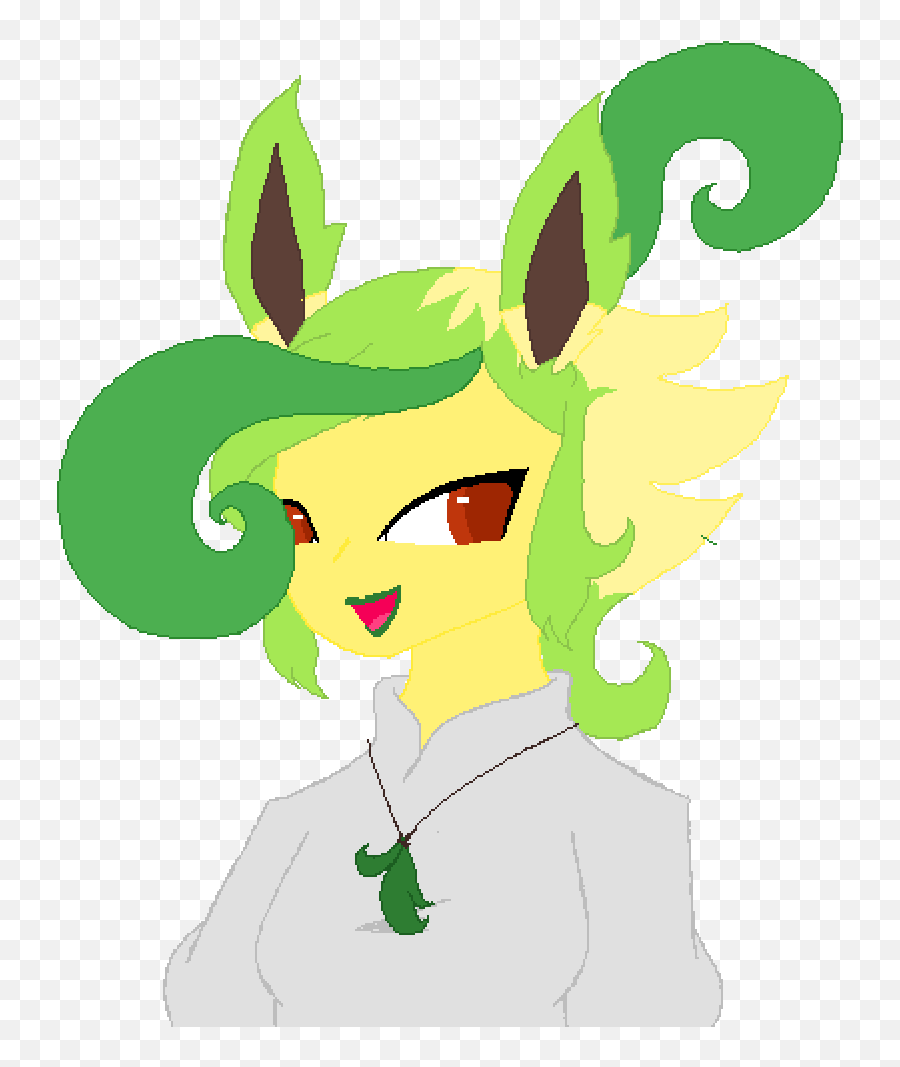 Pixilart - Leafeon By Glaipasion1018 Fictional Character Png,Leafeon Png