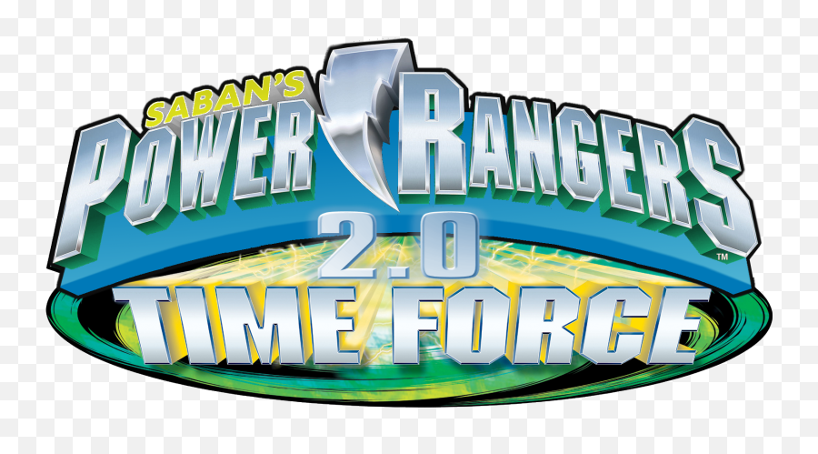 Download Hd Power Rangers Time Force - Horizontal Png,Power Rangers Logo Png