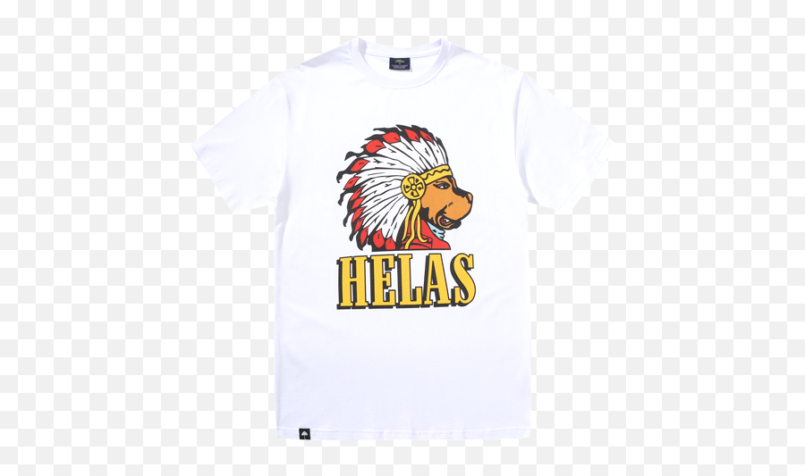 Helas Indian Dog Tee White - Arrow U0026 Beast Travis Scott Burger Shirt Png,Indian Arrow Png