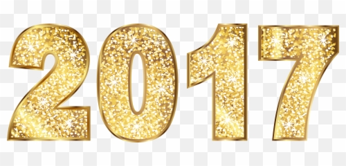 2017 Gold Transparent Png - StickPNG Decorative