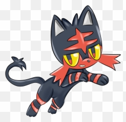 Pokemon Sun And Moon - Sun And Moon Litten Pokemon Png,Pokemon Sun Logo Png