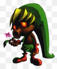Fun Times - Legend Of Zelda Mask Deku Link Png,Majora's Mask Transparent