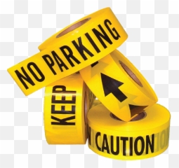 Caution Tape Png Transparent Images - Barricade Tape,Construction Tape Png