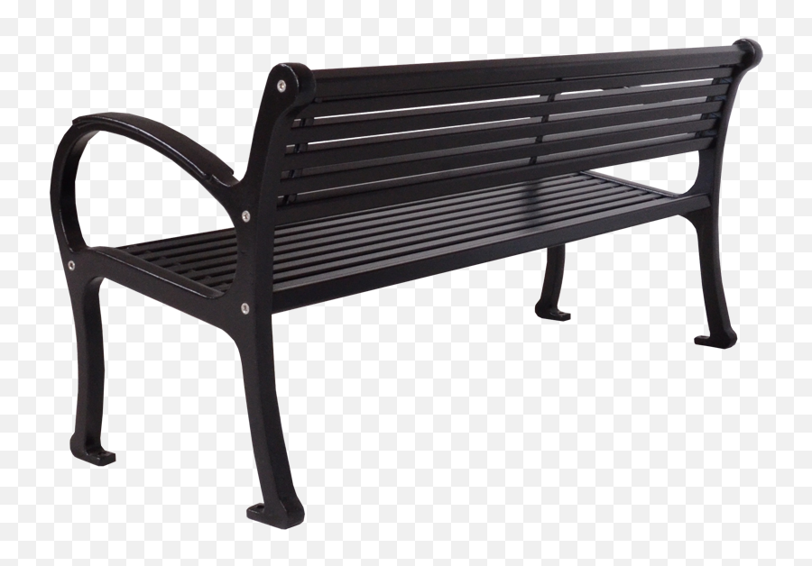 Mountain Classic Park Bench - All Metal Wishbone Site Park Bench Png Back,Person Sitting In Chair Back View Png