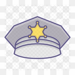Police Hat Icon - Clip Art Png,Police Hat Png