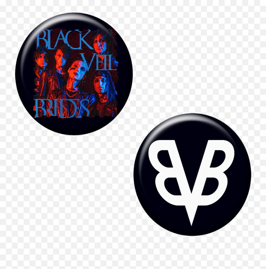 Bvb Buttons - Black Veil Brides Png,Black Veil Brides Logo Transparent