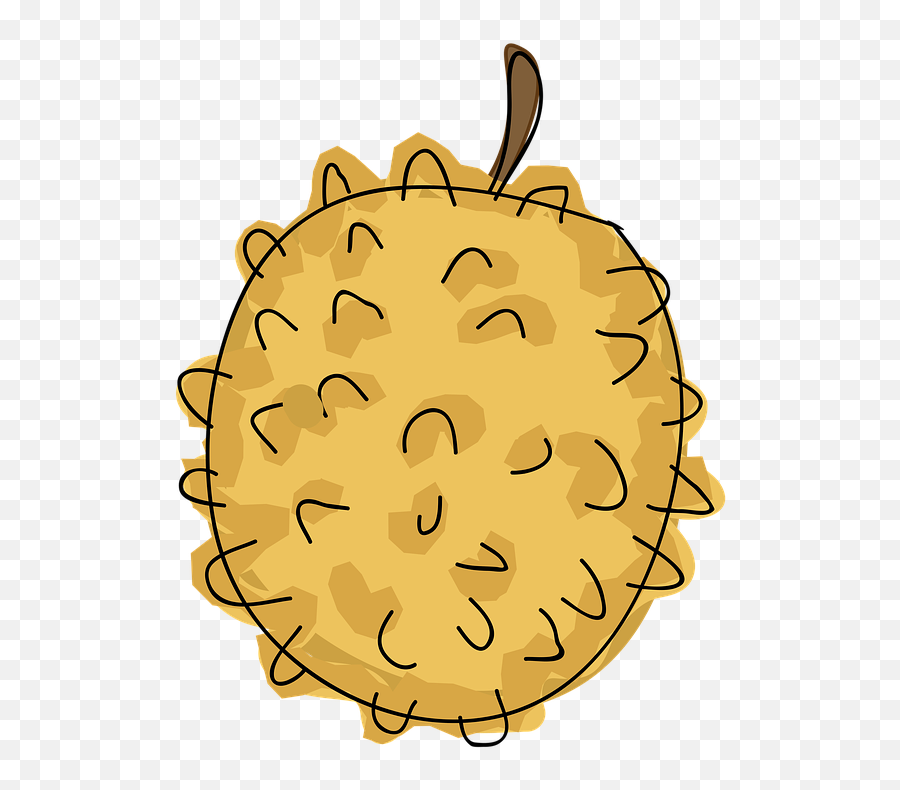 Durian Fruit Cartoon - Durian Animasi Png,Durian Png