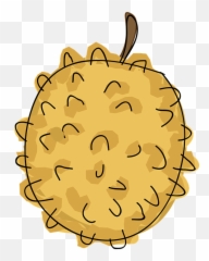 Durian Fruit Cartoon - Durian Animasi Png,Durian Png
