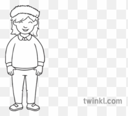 Boy With Long Hair Singing Tinsel Crown Child Phonics - Standing png
