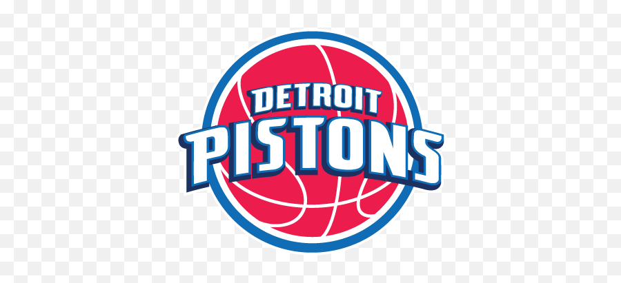 Old Pistons Detroit Logo Basketball - Detroit Pistons Logo Png,Denver Nuggets Logo Png