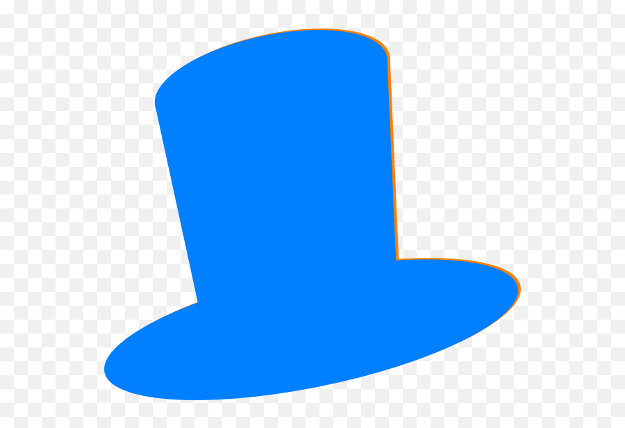 Top Hat Tophat Clipart Image 19055 - Blue Top Hat Clipart Png,Top Hat Transparent