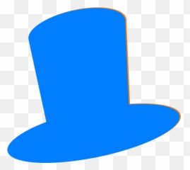 Top Hat Tophat Clipart Image 19055 - Blue Hat Clipart png