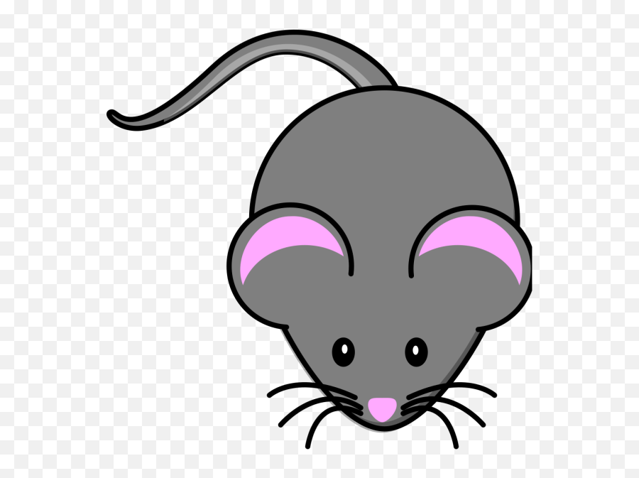 Simple Gray Mouse Png Svg Clip Art For Web - Download Clip Mouse Cartoon Png,Mouse Rodent Icon