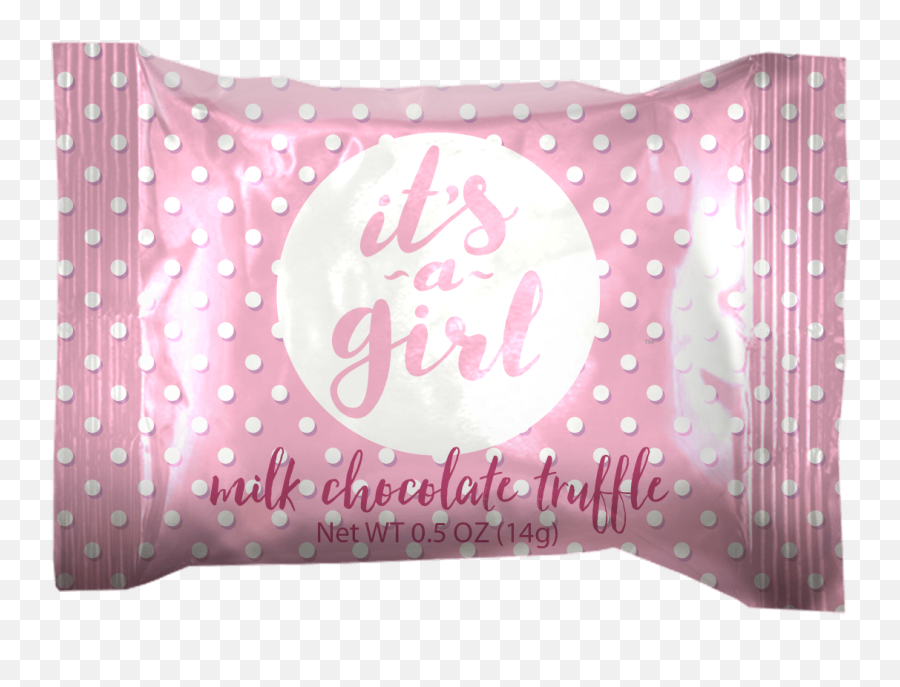 Its A Girl Truffles - Throw Pillow Png,It's A Girl Png