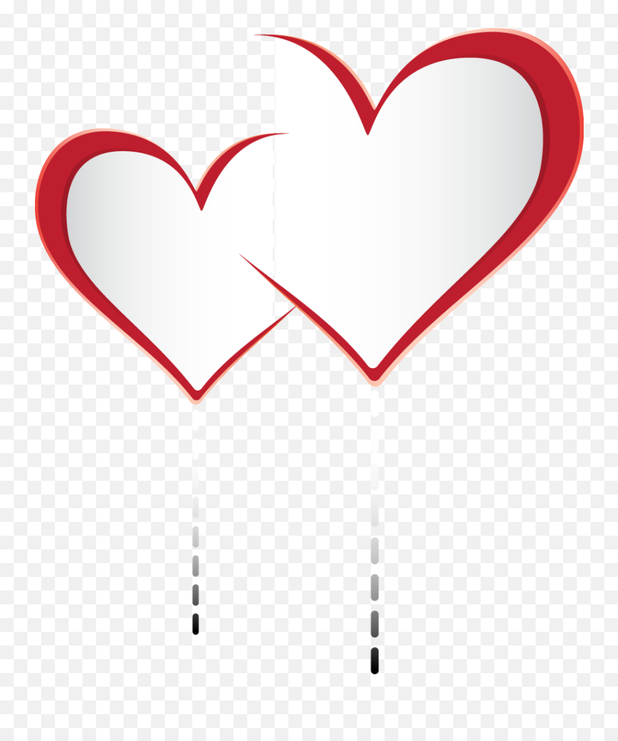 Download Hollow Heart Png - Transparent Png Png Images Heart,Red Heart Png