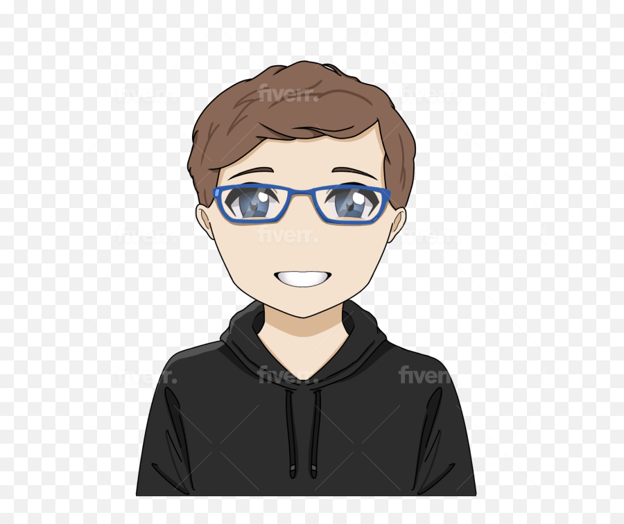 Draw Anime Headshot Portrait Profile Pictureiconavatar - Boy Png,Ibis Paint X Icon