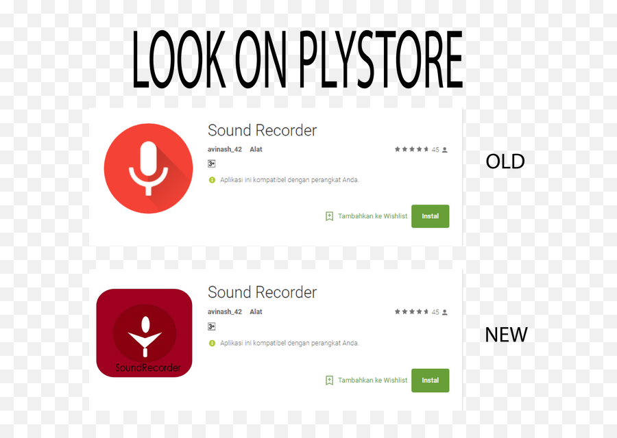 New Icon Design For Sound Recorder Png Aplikasi