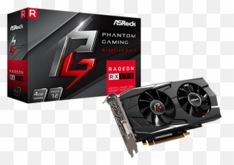 Amd Phantom Gaming D Radeon Rx570 4g - Asrock 4gb png