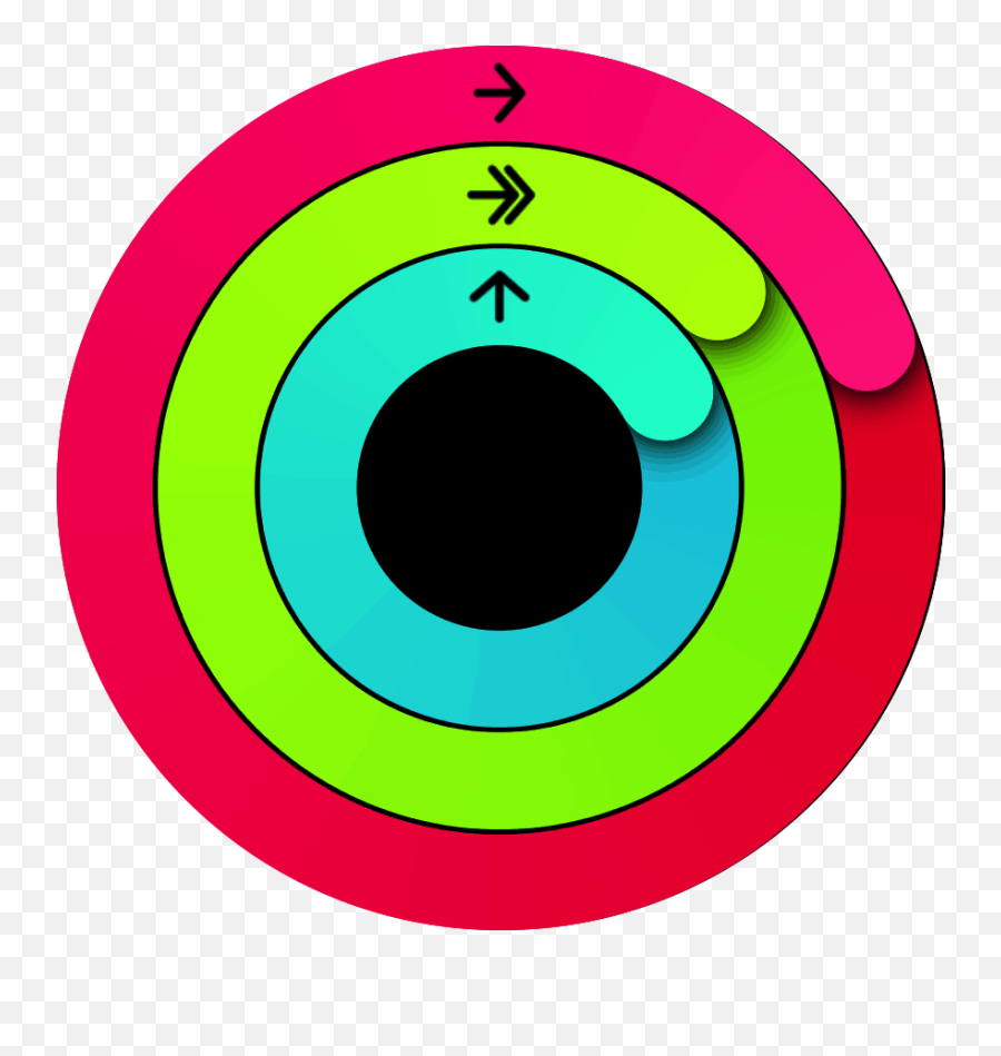 Apple Fitness Sharing - Apple Watch Rings Png,Workout App Icon