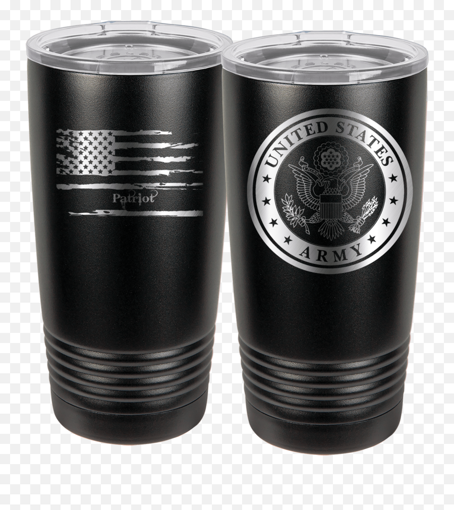 20 Oz Black - United States Armysealflag Tumbler Tumbler Png,Lt Flag Icon