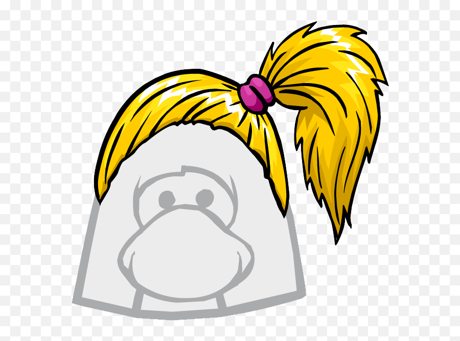 The Sidetied Club Penguin Wiki Fandom - Club Penguin Side Ponytail Png,Ponytail Icon