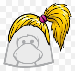The Sidetied Club Penguin Wiki Fandom - Ponytail png
