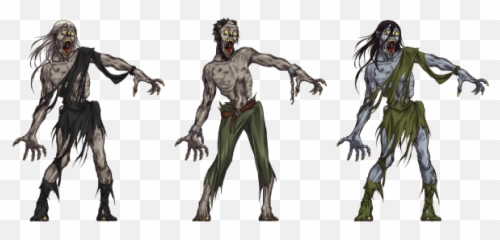 Zombie Horde Concept Art Png Image - Concept Art Zombie Art,Horde Png