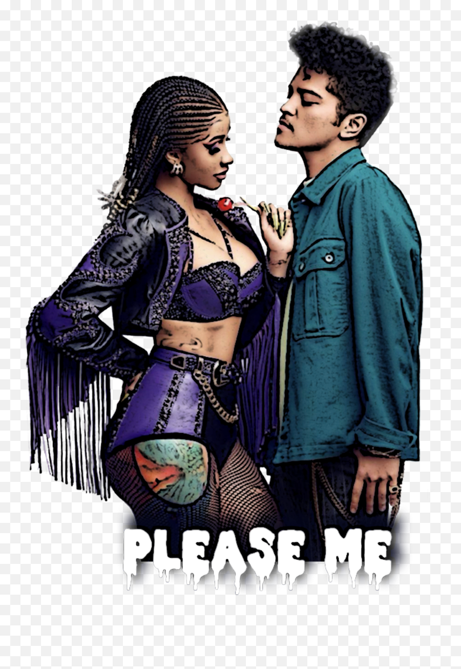 Cardi B And Bruno Mars Please Me Shirt - Please Me Cardi B Bruno Mars Png,Cardi B Png